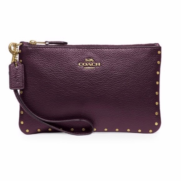 Coach Handbags - Coach Studded Wristlet